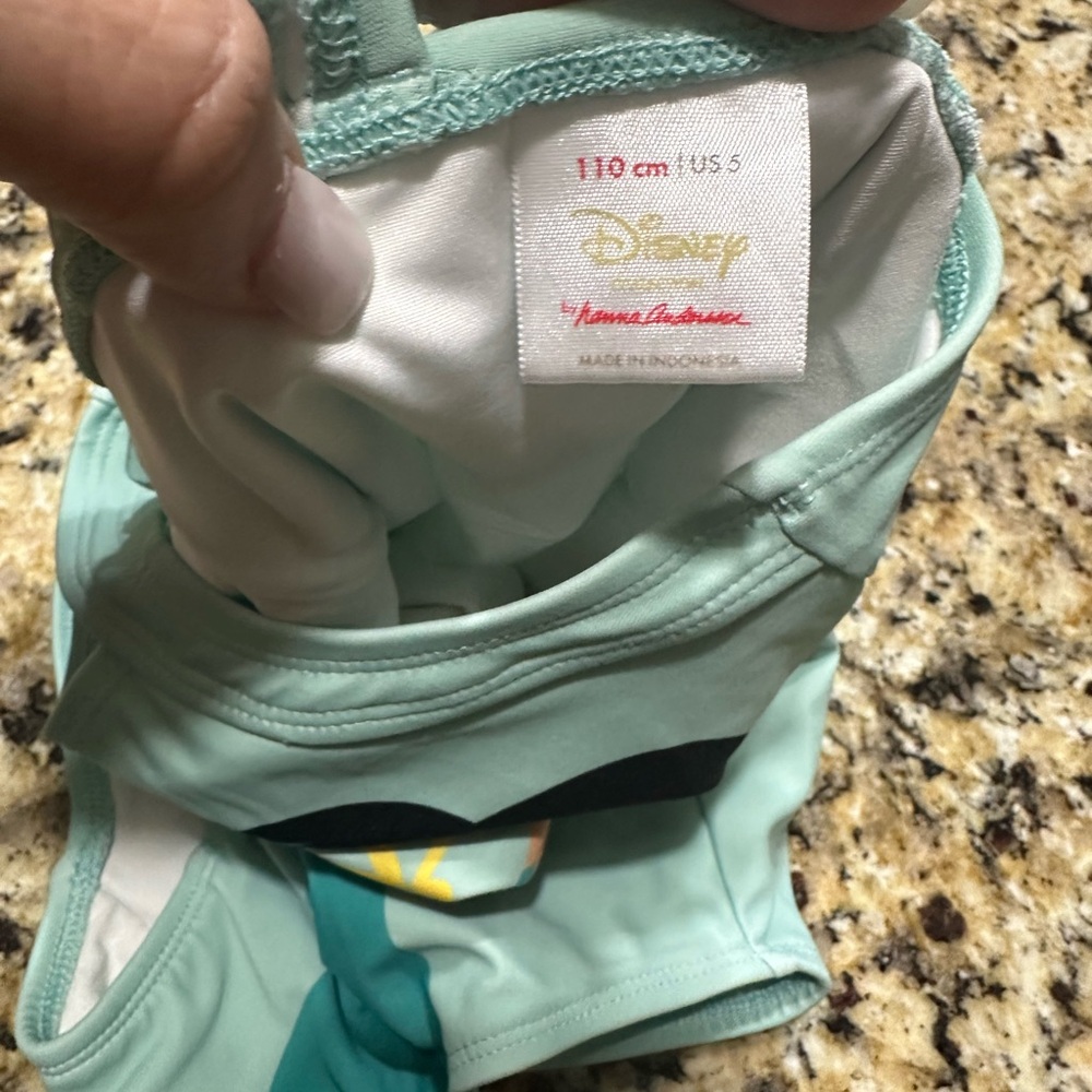euc Hanna Andersson disney Jasmine swimsuit size 5 - Picture 4 of 4
